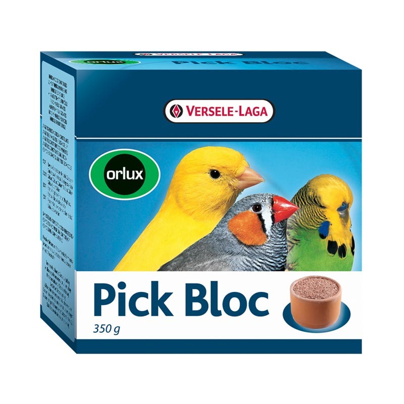 Orlux Pick Bloc - Blocchi di calcio e minerali per piccoli uccelli