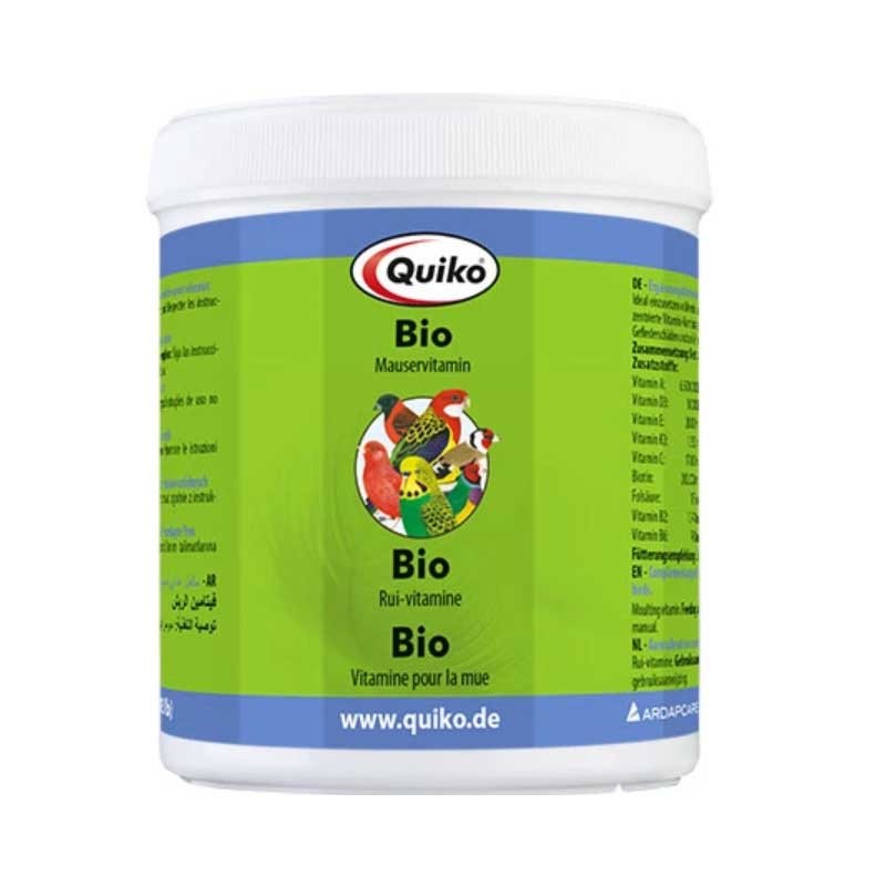 Quiko Bio - Multivitaminico per la muta degli uccelli