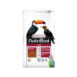 Nutribird T16 - Estruso Versele Laga per il mantenimento di grandi uccelli frugivori e insettivori