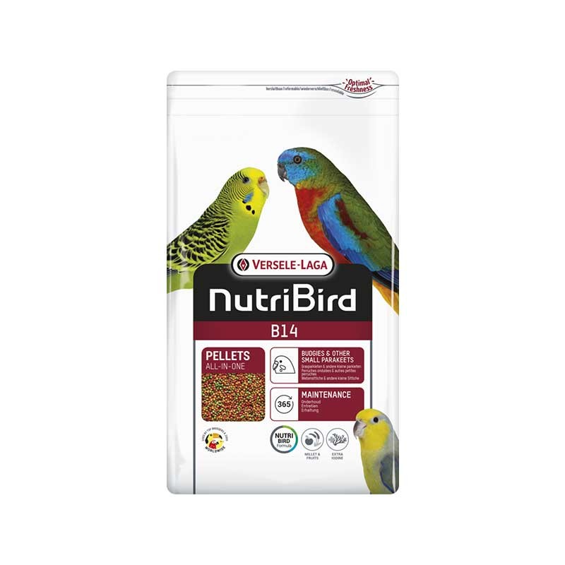Nutribird B14 - Mangime Estruso per il mantenimento di piccoli pappagalli