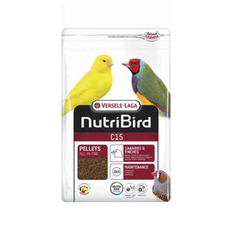 Nutribird C15 - Mangime Estruso Versele Laga per il mantenimento degli uccelli granivori