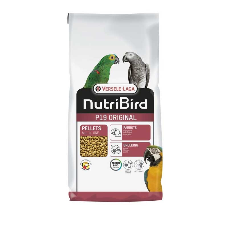 Nutribird P19 Original - Estrusi per grandi pappagalli