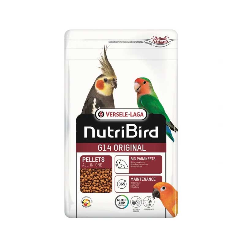 Nutribird G14 Original - Mangime Estruso per piccoli e medi pappagalli