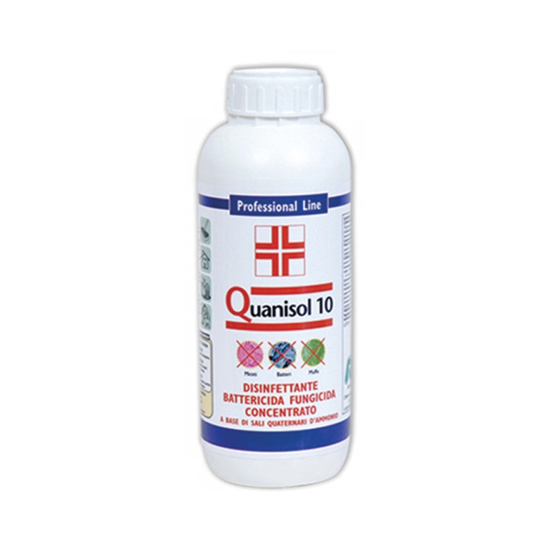 Quanisol 10 - Disinfettante deodorante a base di sali quaternali d'ammonio