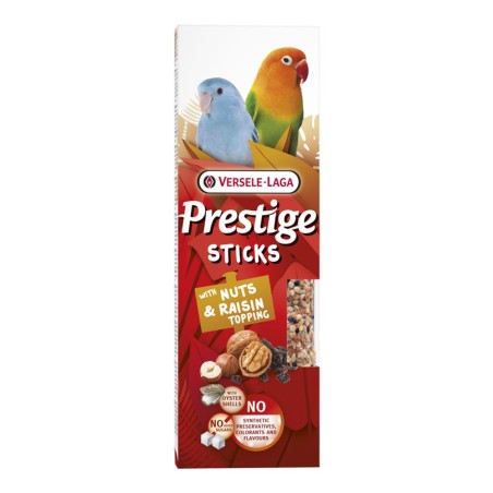 Sticks Parrocchetti con noci e uvetta